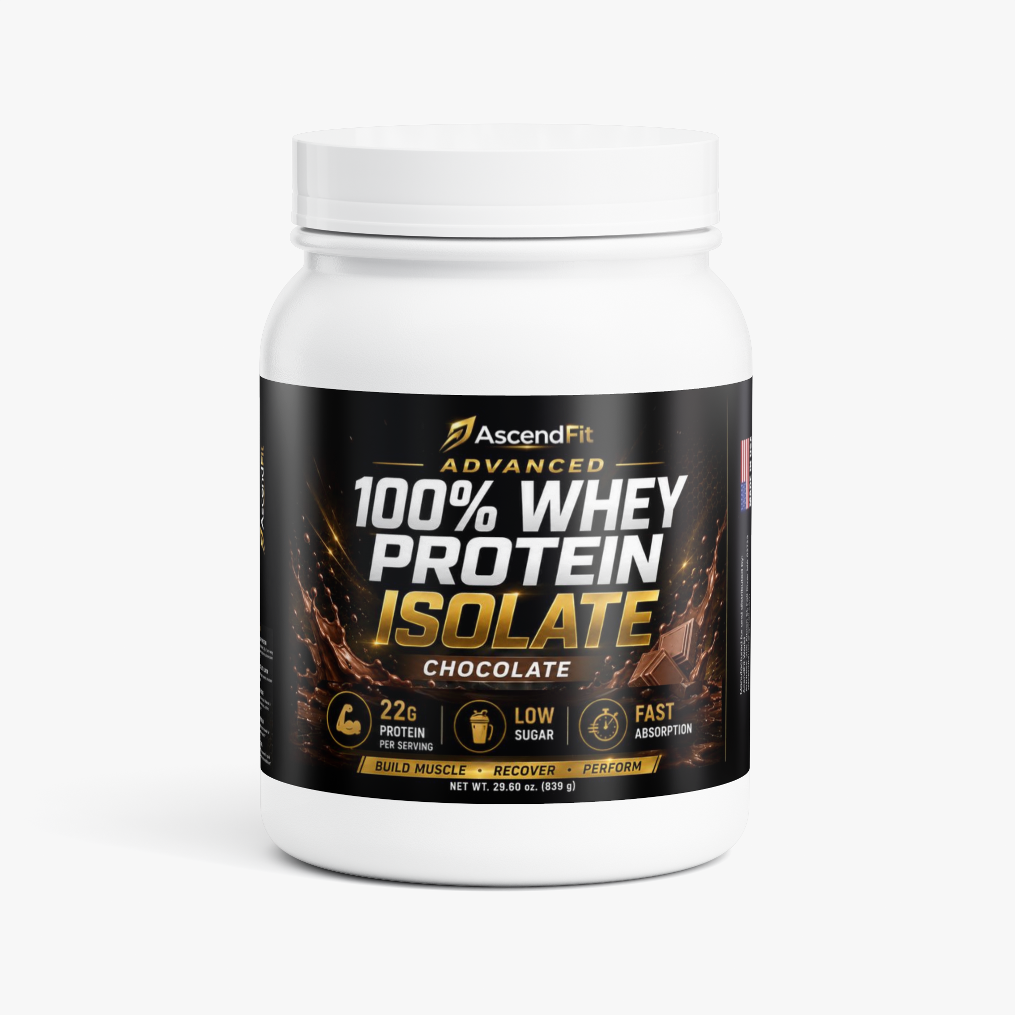 Advanced 100% Whey Protein Isolate (Chocolate)
