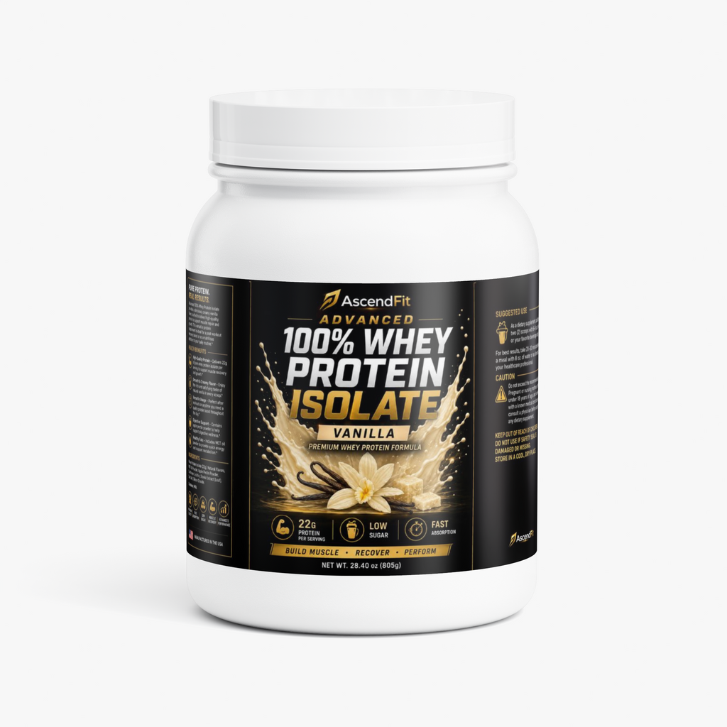 Advanced 100% Whey Protein Isolate (Vanilla)
